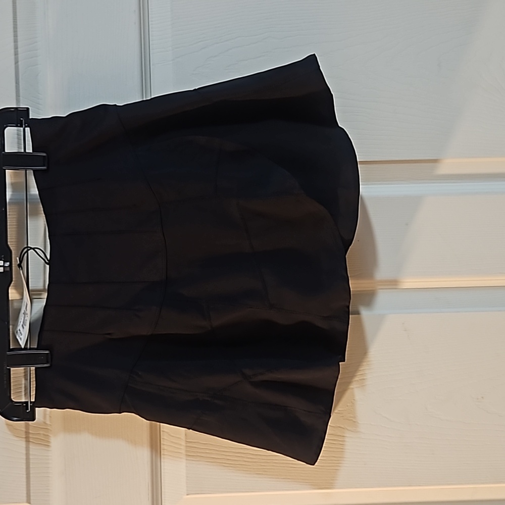 Lucky in Love Elegant Black Skort